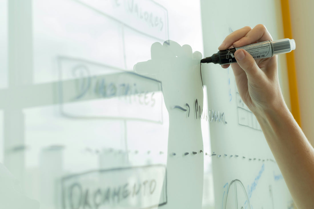 How to Keep a Large Dry-Erase Whiteboard Organized and Easy to Use