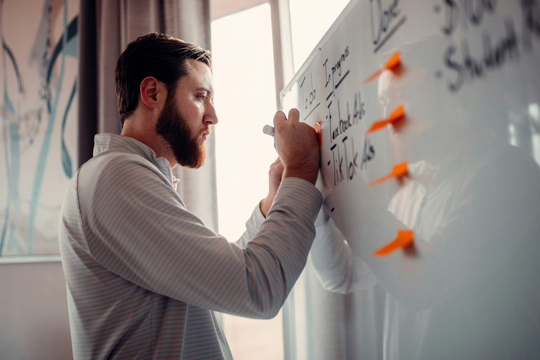 Visual Project Planning with a Large Dry-Erase Whiteboard