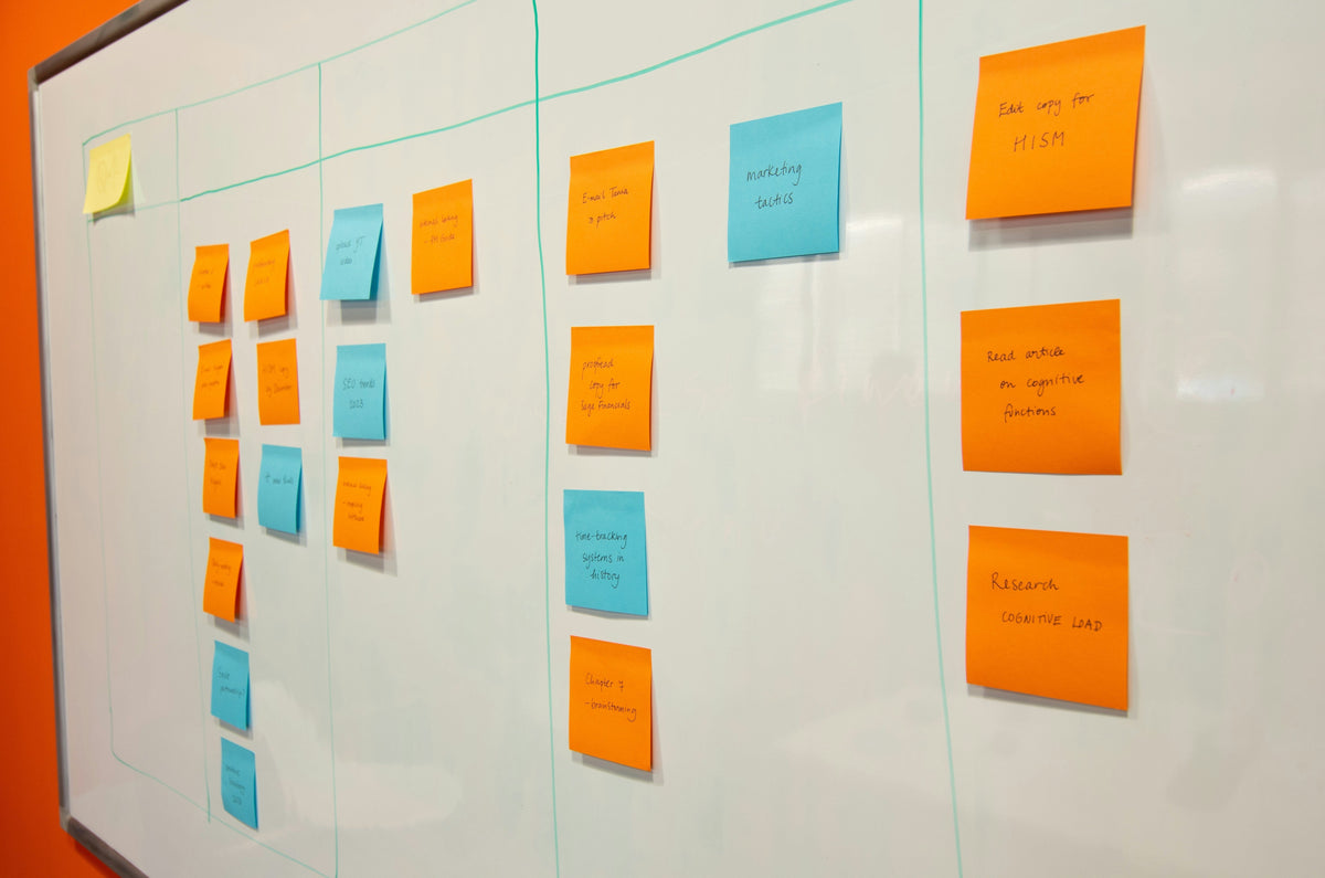 How to Set Up a Whiteboard Planning Wall for a Busy Team