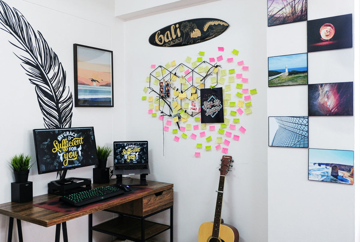 How to Use a Wall-Mounted Acrylic Whiteboard in a Home Office