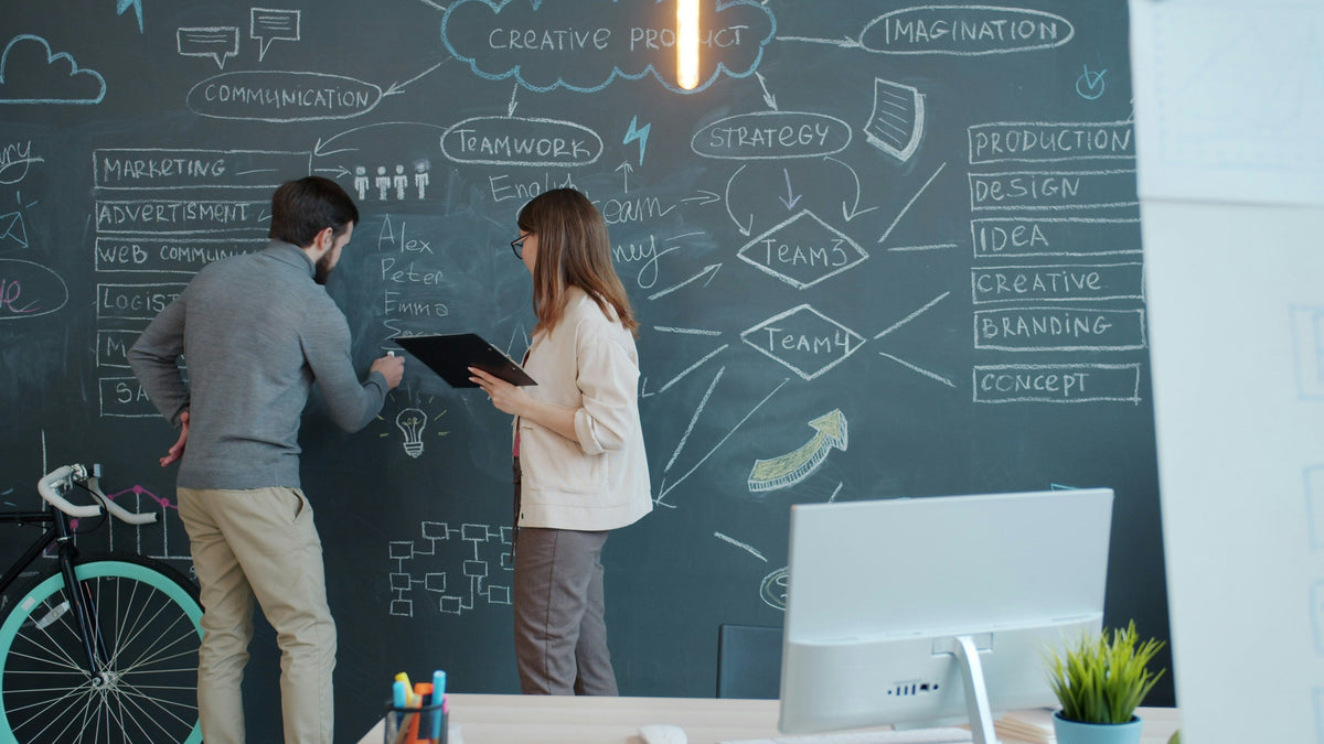 Whiteboard Sign-In and Schedule Boards for Shared Workspaces