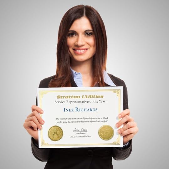PaperDirect Red on White Classic Specialty Certificates, 8½ x11, Foil Accents, 50 Count, Certificates And Awards Paper, For School, Work, Diplomas & Award Certificates