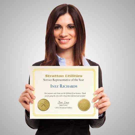 PaperDirect Foil Elegance Specialty Certificates, 50 Sheets of 38lb White Paper, 8½" x 11", Double Blue Foil Border, Perfect for Awards, Students, Employees, Volunteers, Course Completion, Diplomas