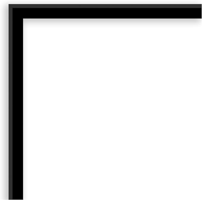 Amanti Art Black Framed Magnetic Board 17x25 Medium Vision Board for use with Magnets, 100% Metal Sheet to Display Items as Office Decor or for Home Organization in mudroom, Kitchen or Kids Room