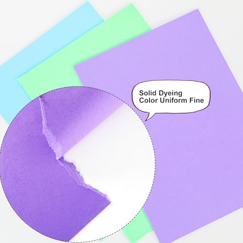 Colored Card Stock, 180GSM 65LB Color Cardstock Paper, 40 Sheets 8.5 x 11 Inch Craft Construction Paper Bulk for Card Making, Scrapbooking, DIY Crafts, Printing, School & Office(Lemon Yellow)