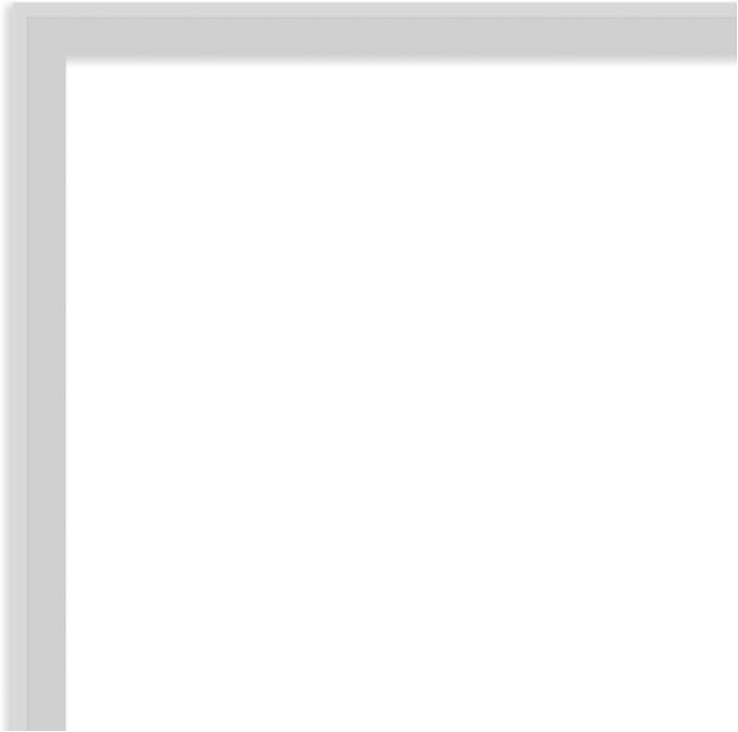 Amanti Art Silver Framed Magnetic Board 25x25 Medium Vision Board for use with Magnets, 100% Metal Sheet to Display Items as Office Decor or for Home Organization in mudroom, Kitchen or Kids Room