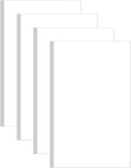 (4-Pack) 8.5" x 14" Blank Print Paper - 200Sheets/400Pages Blank Loose-Leaf Paper, Legal Size Printing in Office/Home/School, 100gsm Blank Paper