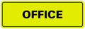 Signs ByLITA Standard Office Sign - Professional Business Signage - Easy to Install (Yellow/Black) - Medium 1 Pack