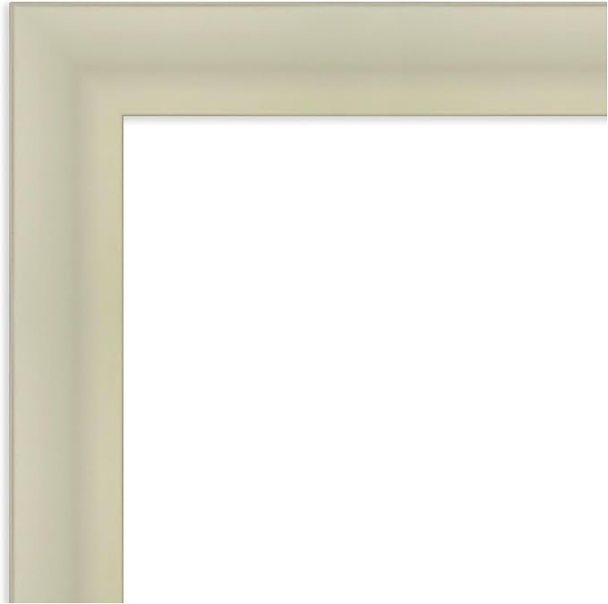 Amanti Art Silver Framed Magnetic Board 17x23 Small Vision Board for use with Magnets, 100% Metal Sheet to Display Items as Office Decor or for Home Organization in mudroom, Kitchen or Kids Room