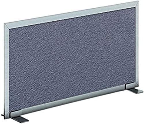 OBEX Acoustical Free Standing Privacy Screen, Cubicle Accessories Desk Privacy Panel, Desk Dividers for Office, Office Furniture Partitions Portable Sound Proof Dividers, 24" x 48", Twilight