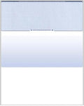 Compuchecks Check on Top Blank Check Paper - 250 Pack, Quick-Books & Laser Printer Compatible - Security Business Checks with Voucher - 8.5" x 11" Blue Diamond