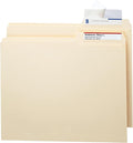 Smead Seal and View® Clear Label Protector, Size 3-1/2x1-11/16-Inches Before Folding, 100 per Pack (67600)