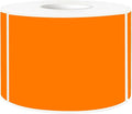 STARLIBOO Neon Colored Labels Stickers 3 x 2 Inch, Rectangle Moving Labels Stickers, 250Pcs Garage Sale Price Stickers, Adhesive Moving Labels for Boxes- Fluorescent Orange