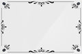 Acrylic Dry Erase Board for Wall with Stylish Border - Shipped Next Day, Made in USA, Non-Magnetic Whiteboard, Wall Mounted Board, Easy to Clean (White - 12x18)
