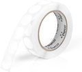 Perco White 1-Inch Round Circle Dot Sticker Labels with Easy Peel Perforation - 1,000 Labels per Roll - Strong Adhesion, Vibrant Colors for Organizing, Crafting & More - Made in USA