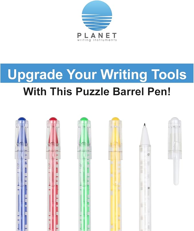 Custom Maze Ballpoint Pens – Personalized Puzzle Pens with Logo/Text – Promotional Pens for Events, Schools, Trade Shows – Fun Interactive Design (Red, 150 Count, Pack of 1)