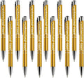Yucold Customized ballpoint pens in bulk, personalized ballpoint pens with free engraving, for use in companies, enterprises, graduation anniversaries (Yellow,390)