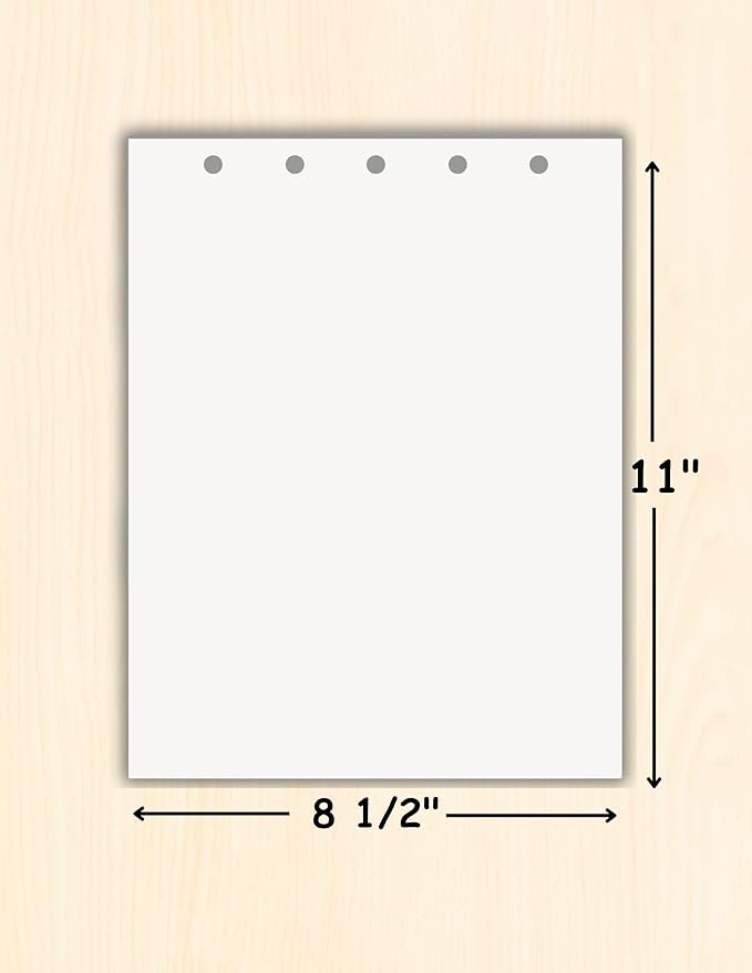 Limited Papers(TM) Writing and Copy Paper, Variation of Colors 8.5" x 11", 5 Hole Top-Punched, 20 Pound Text, 500 Sheets Per Ream. (500, Green)