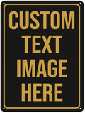 Custom Signs Outdoor Metal Sign Custom Sign Outdor Indoor Personalized Signs Make Your Own Sign With Text Image Logo For Office Business Workplace Home Bar Indoor Outdoor Use 18"x12"