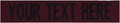 Custom Uniform Name Tapes Solid Colors. Made in The U.S.A. Ships Under 24 Hours. Maroon Fabric, 3.5 Inch Sew on