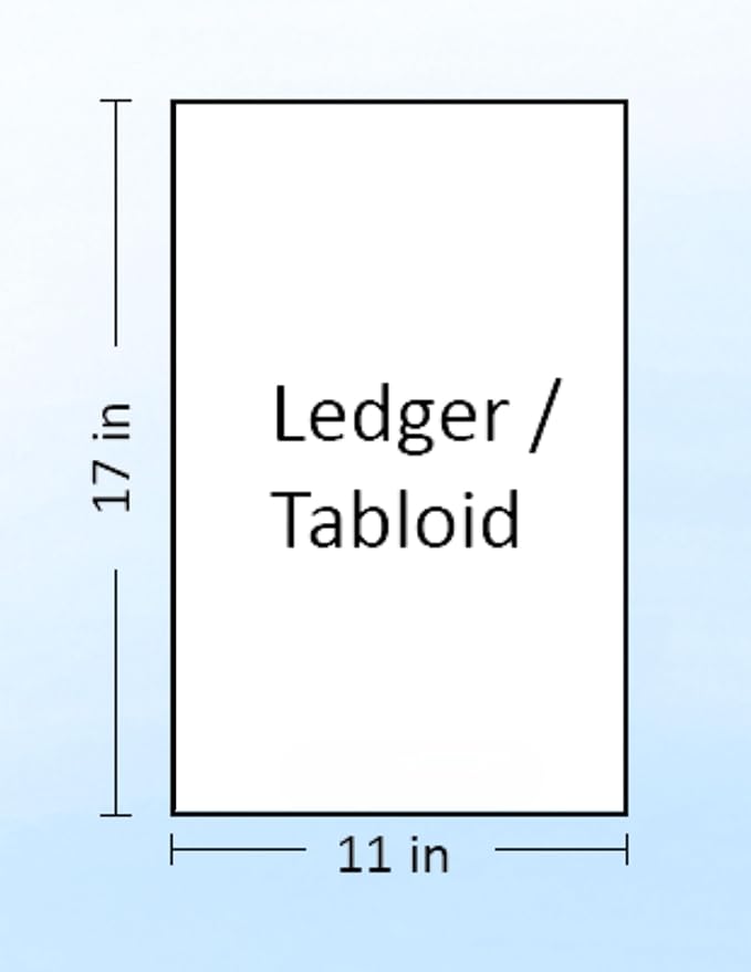 Limited Papers (TM) Colored Copy Paper – 24lb/60lb Text, 11"x17", Tabloid Size, 500 Sheets Per Ream. (5000, Tan)