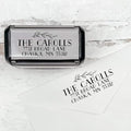 Self Inking Modern Address Stamps | Custom Return Address Stamper (Bold Branch, Xtra Wide)