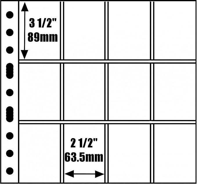 Ursae Minoris 3 D-Ring Large Format Zipper Binder for Up to 600 Sports/Trading Cards - Dark Gray