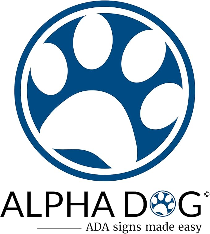 ALPHA DOG ADA SIGNS - Mechanical Room Sign with Braille for Your Business, 4x8 Inch, ADA Compliant, Indoor or Outdoor, Easy Installation, Made in the USA, Black