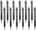 Yucold Customized ballpoint pens in bulk, personalized ballpoint pens with free engraving, for use in companies, enterprises, graduation anniversaries (Black,390)