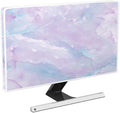 Baocicco Violet Marble Waterproof 22, 23, 24, 25 Inch Anti-Static Dustproof LCD/LED/HD Abstract Creative Desige Monitor Accessories Laptop TV LCD Screen Texture Monitor Decoration for Tablet