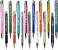 Yucold Customized ballpoint pens in bulk, personalized ballpoint pens with free engraving, for use in companies, enterprises, graduation anniversaries (Multicolor,390)