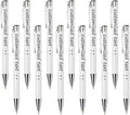 Yucold Customized ballpoint pens in bulk, personalized ballpoint pens with free engraving, for use in companies, enterprises, graduation anniversaries (Off White,13)