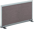 OBEX Acoustical Free Standing Privacy Screen, Cubicle Accessories Desk Privacy Panel, Desk Dividers for Office, Office Furniture Partitions Portable Sound Proof Dividers, 18" x 30", Slate