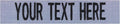 Custom Uniform Name Tapes Solid Colors. Made in The U.S.A. Ships Under 24 Hours. Chambrell Fabric, 3.5 Inch Hook Fastener (Uniform Ready Fastener)