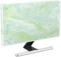 Baocicco Sage Green Marble Waterproof TV Dust Cover 58, 59, 60 Inch Anti-Static Dustproof Abstract Creative Desige Television Accessories TV LCD Screen Texture TV Decoration for Tablet