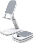 Lamicall White Cellphone Stand, Xmax Gift for Men Women Mother Father Girls Boys Coworkers, Desk Accessories, Telephone Stands, Workspace Organizersf, Gifts for Christmas