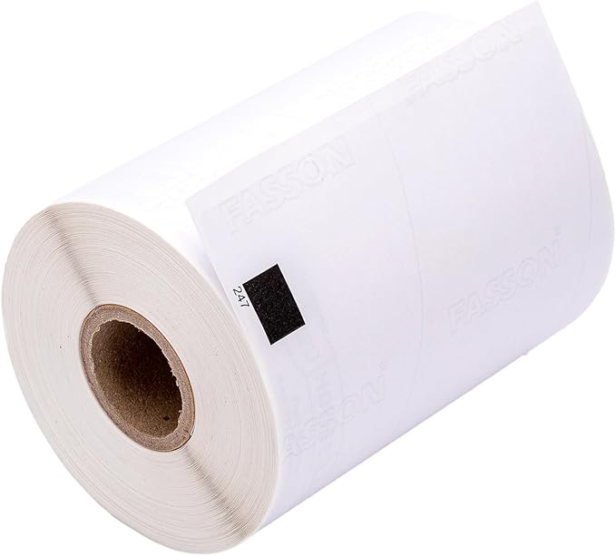 HOUSELABELS Compatible with DK-1247 Replacement Roll for Brother QL Label Printers; 180 Large Shipping Labels; 4.07" x 6.4" (103mm*163mm) - 32 Rolls
