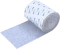 VOCOMO Felt Furniture Pads, Heavy Duty Felts Strip Roll with Adhesive Backing Felt Pads Furniture Feet Cuttable Felts Tape for Protecting Hardwood Floors(5 x 120 x 0.12 Inch, Gray)