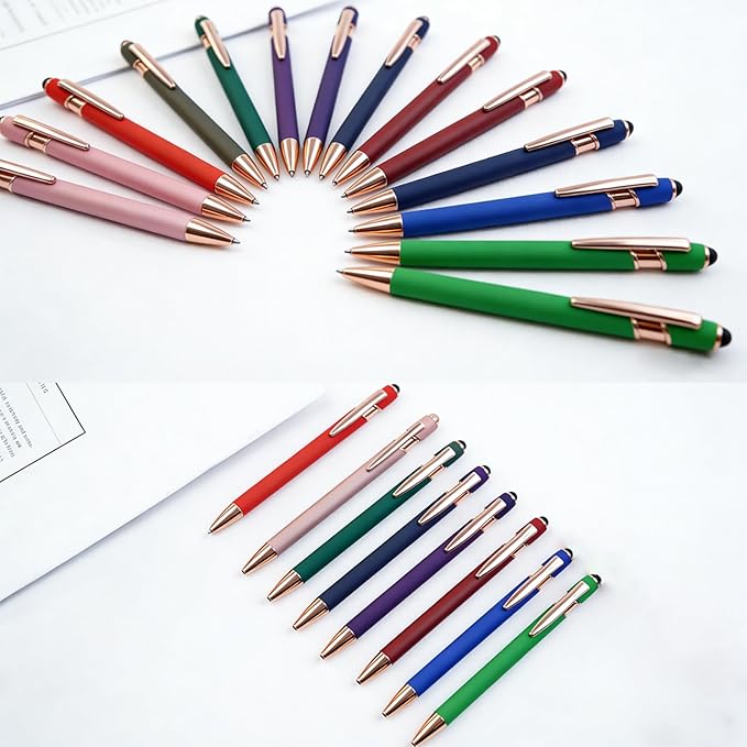 CRME Best Nurse Ever Ballpoint Pens Retractable Pen Design Engraved Motivational Quotes Fluent Writing Nice Novelty Pens for Coworker Gifts