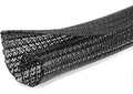 Moxita 10ft - 3/8 inch Cord Protector Cable Sleeve Split Wire Loom Tubing for Power Cord Audio USB Cable, Cord Sleeve Cable Management for TV Computer, Cord Protectors from Pets Chewing, Black