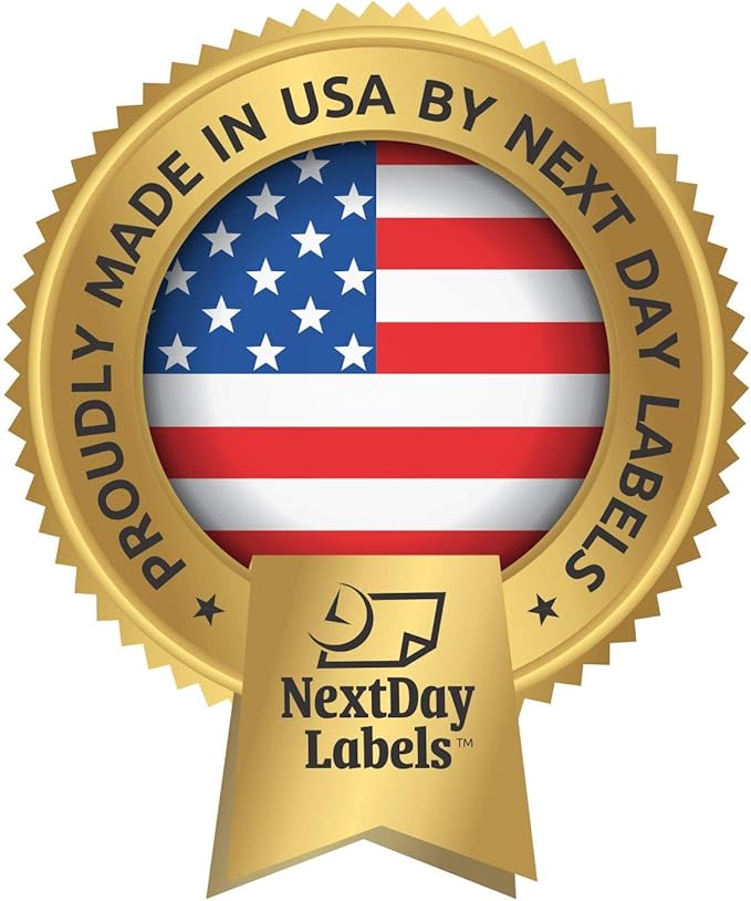 NextDayLabels - 8-1/2 x 11 Neon Color High Light Fluorescent Labels for Laser & Inkjet Printer (Green Fluorescent, 8.5" x 11" - 1 Per Page | 100 Labels)