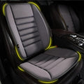 kingphenix Car Seat Cushion with Back Support Pillow: Enhanced Comfort Memory Foam Design for Pain Relief, Ideal for Drivers and Office Use - Ergonomic Lumbar Comfort for Long Sitting - Dark Grey