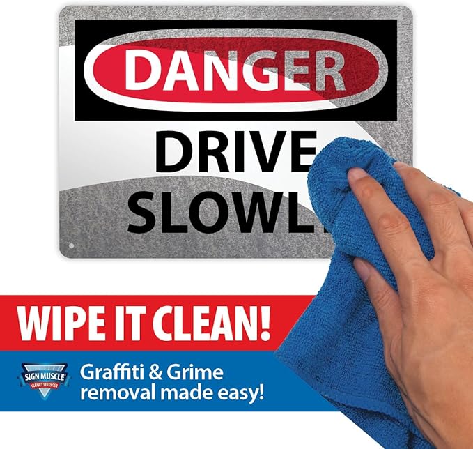 Custom OSHA Style Caution Sign 18" x 24" Plastic Sign, Customizable "Your Text Here", by AccuformNMC Made in USA