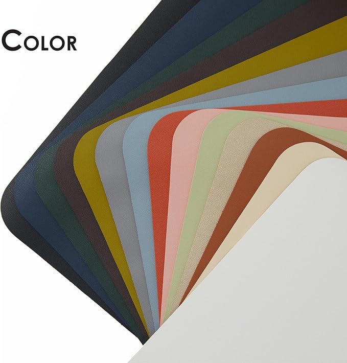 Cork Desk Mat - Dual-Sided Desk Pad for Office and Home - Desk Organization and Accessories - Ideal for Large Mouse Pad and Desk Mats on Top of Desks(Gray,27.6"x 13.8")