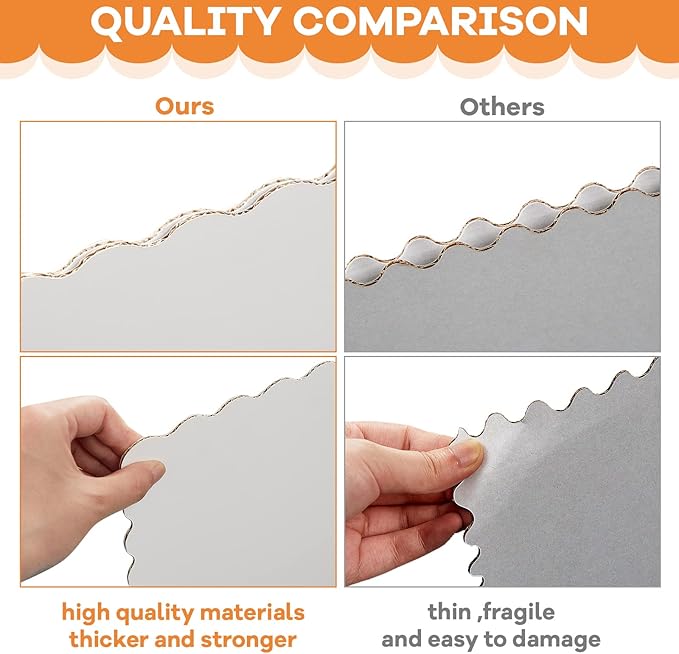 Henoyso 8 Pcs 14 x 22 Inch Black Trifold Poster Board Large Tri Fold Presentation White Display Board Foldable Paperboard for Science Fair School Business Project Exhibition