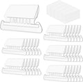 File Folder Tabs, Paxcoo 50 Sets Hanging File Folder Labels Tabs and Inserts for Hanging Folders