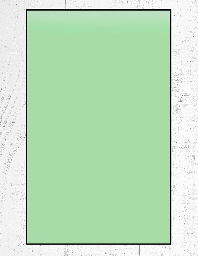 Limited Papers (TM) Colored Copy and Printing Paper, 8.5"x14" Legal Size, 24 Pound, 500 Sheets Per Ream. (5000, Green)
