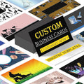Custom Business Cards Personalized Business Cards for Small Business 300gsm Matte Paper Front & Back Sides Printed 3.5" x 2" - Custom Business Cards1