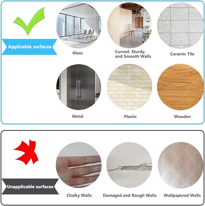 Magnetic Dry Erase Whiteboard Paper with Adhesive, 38" x 19" White Board Film for Wall, Easy to Write and Clean Dry Erase Board for Office, Classroom, Home, Include Marker, Magnetic Eraser and Magnets