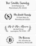 EDSG Personalized Return Address Labels, Custom Address Stickers on Sheets, Custom Address Stickers (99-990 Labels) (495)